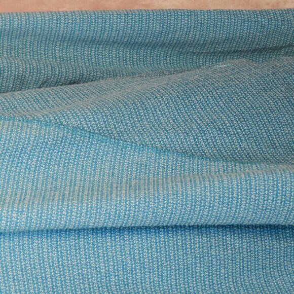 RBX Womens Light Blue Mid Zip Long Sleeve Athletic Workout Shirt Size L - Picture 3 of 11